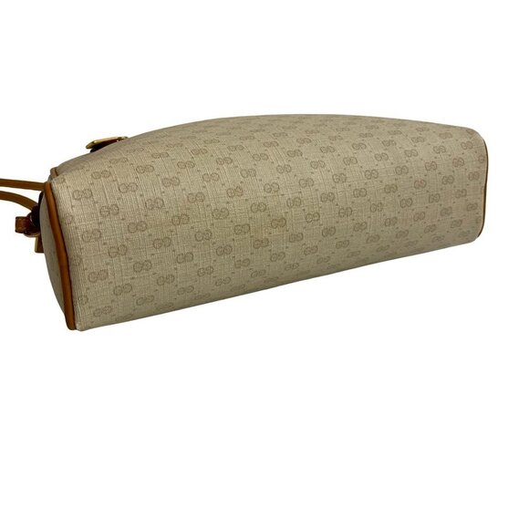 GUCCI Brown Leather Shoulder Bag - Picture 7 of 10